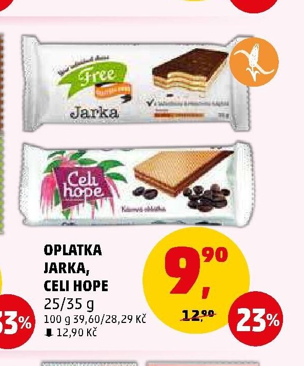 OPLATKA JARKA, CELI HOPE