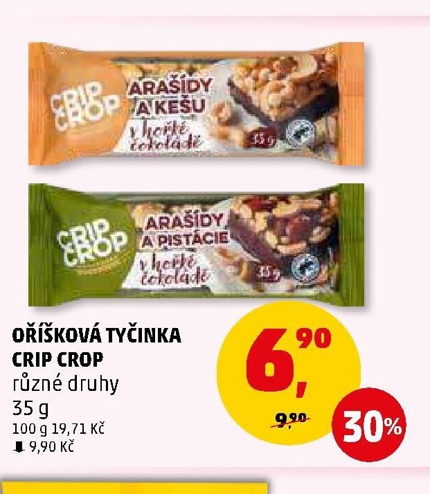 OŘÍŠKOVÁ TYČINKA CRIP CROP 35 g