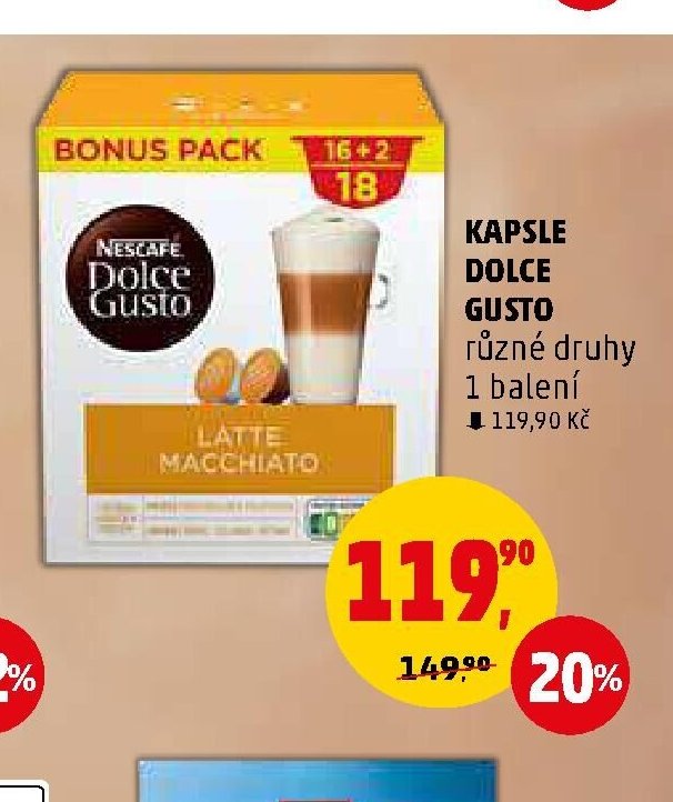 KAPSLE DOLCE GUSTO