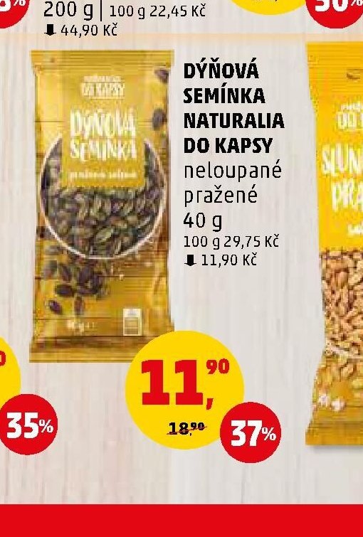DÝŇOVÁ SEMÍNKA NATURALIA DO KAPSY