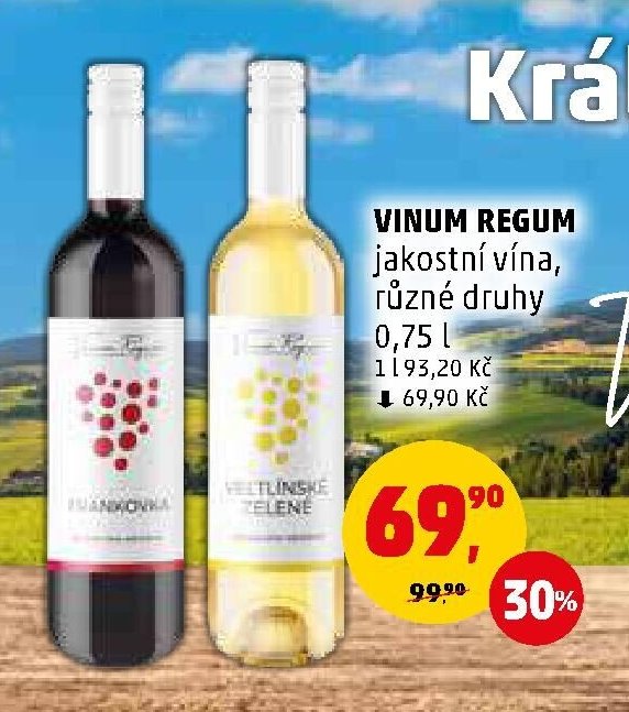 VINUM REGUM jakostní vína
