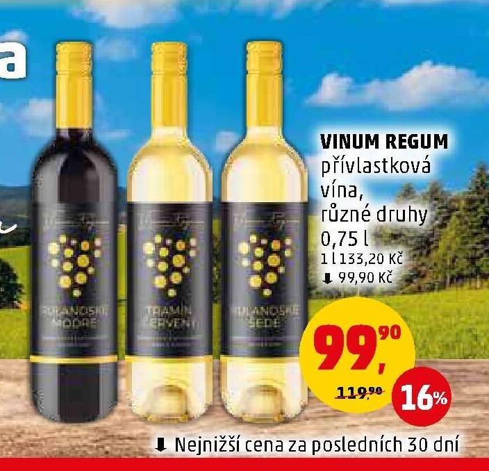 VINUM REGUM přívlastková vína