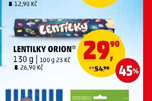 Lentilky Orion