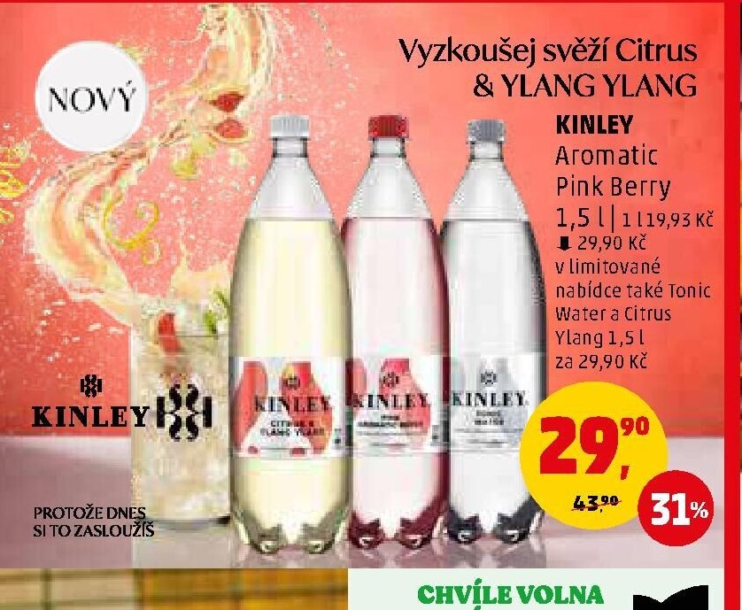 Kinley Aromatic Pink Berry