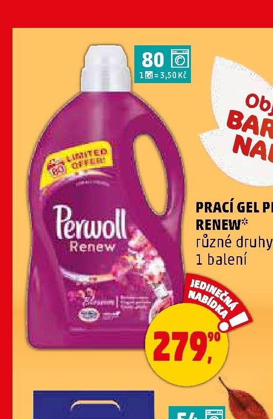 PRACÍ GEL PERWOLL RENEW