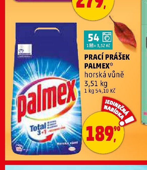 PRACÍ PRÁŠEK PALMEX