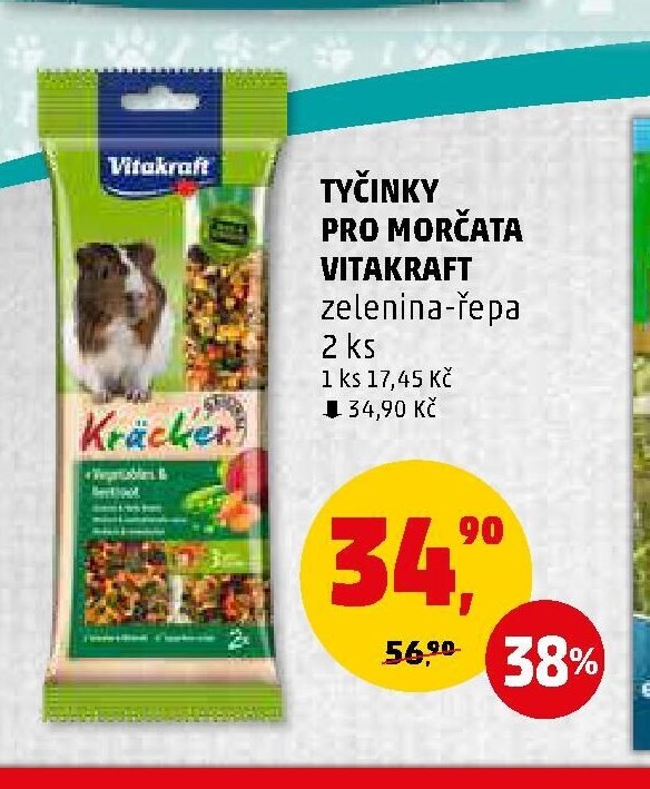 TYČINKY PRO MORČATA VITAKRAFT 2 ks