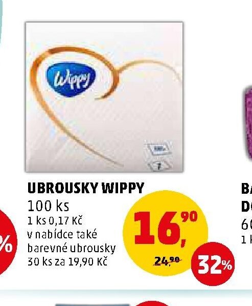 Ubrousky Wippy