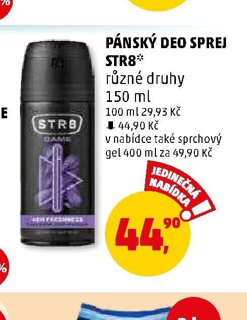 Pánský deo sprej Str8