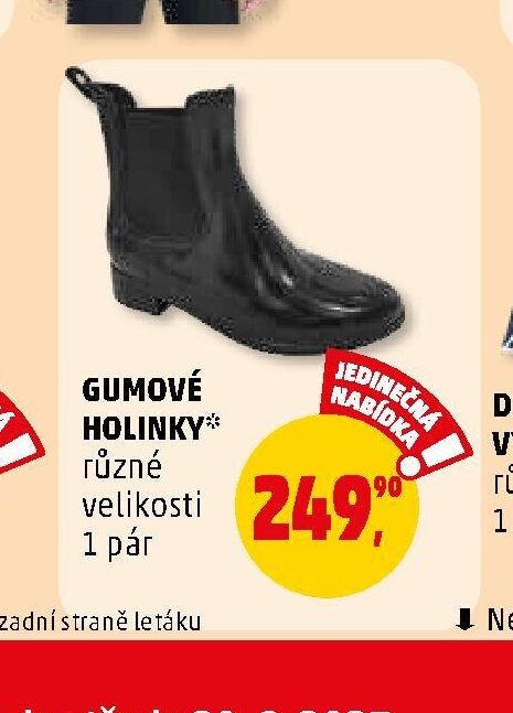 Gumové holínky