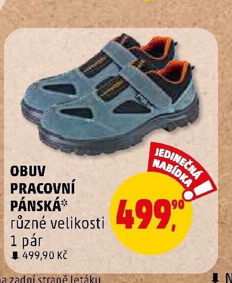 OBUV PRACOVNÍ PÁNSKÁ