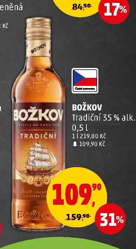 BOŽKOV Tradiční 35 % alk.