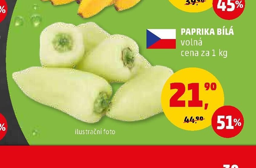 PAPRIKA BÍLÁ
