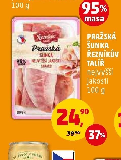 PRAŽSKÁ ŠUNKA ŘEZNÍKŮV TALÍŘ