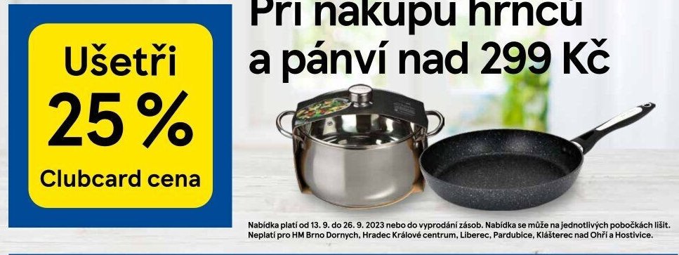 Hrnce a pánve