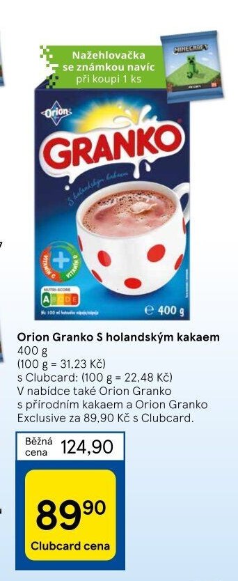Orion Granko S holandským kakaem