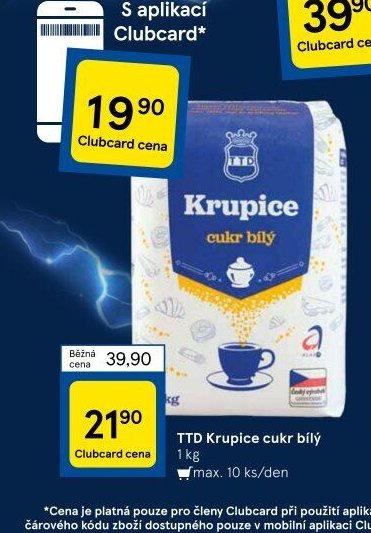 TTD Krupice cukr bílý