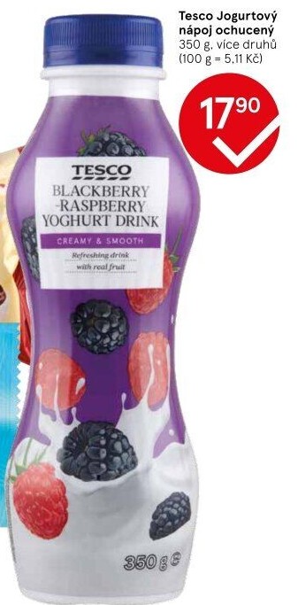 Jogurtový nápoj Tesco
