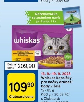 Kapsičky pro kočky Whiskas