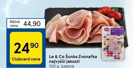 Šunka Zvonařka nejvyšší jakosti LE&amp