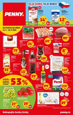akční leták Penny Market 14.9.2023-20.9.2023