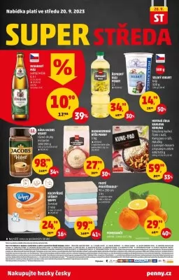 akční leták Penny Market 14.9.2023-20.9.2023