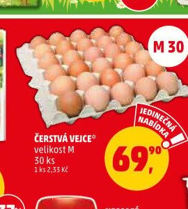 ČERSTVÁ VEJCE