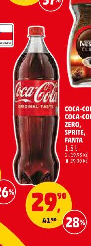 COCA-COLA, COCA-COLA ZERO, SPRITE, FANTA
