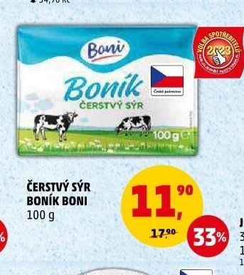 ČERSTVÝ SÝR BONÍK BONI 100 g