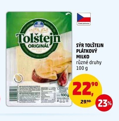 SÝR TOLŠTEJN PLÁTKOVÝ