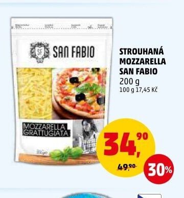 STROUHANÁ MOZZARELLA SAN FABIO