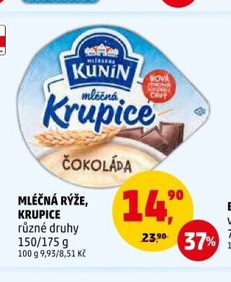 MLÉČNÁ RÝŽE, KRUPICE