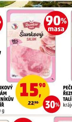 Šunkový salám Řezníkův talíř