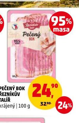 Pečený bok Řezníkův talíř