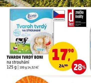 Tvaroh tvrdý Boni