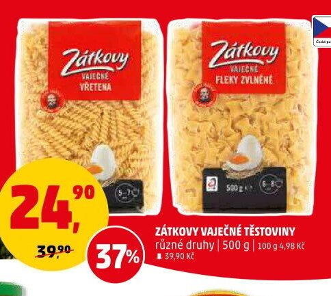 Zátkovy vaječné těstoviny