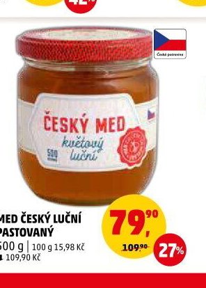 Med český luční pastovaný