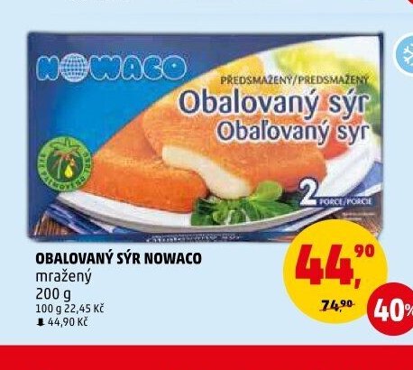 OBALOVANÝ SÝR NOWACO