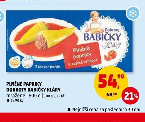 PLNĚNÉ PAPRIKY DOBROTY BABIČKY KLÁRY