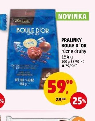 PRALINKY BOULE D´OR různé druhy