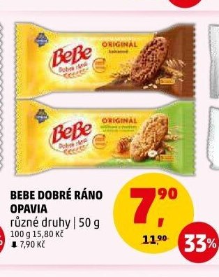 BEBE DOBRÉ RÁNO OPAVIA různé druhy