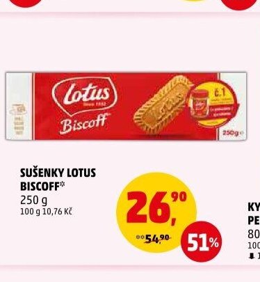 SUŠENKY LOTUS BISCOFF