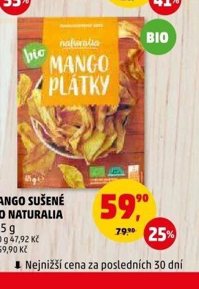 MANGO SUŠENÉ BIO NATURALIA
