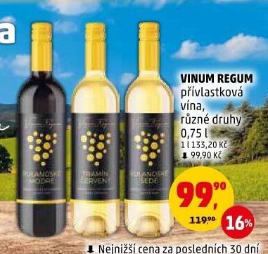 VINUM REGUM přívlastková vína