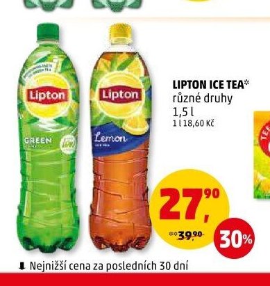LIPTON ICE TEA různé druhy 1,5 l