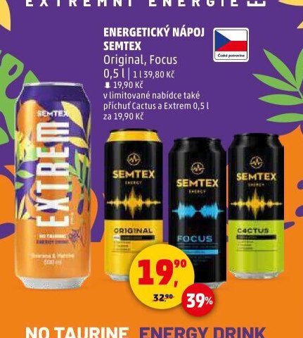 Energetický nápoj Semtex