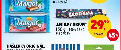 Lentilky Orion