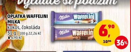 Oplatka Waffelini Milka