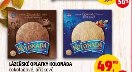Lázeňské oplatky Kolonáda