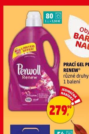 PRACÍ GEL PERWOLL RENEW